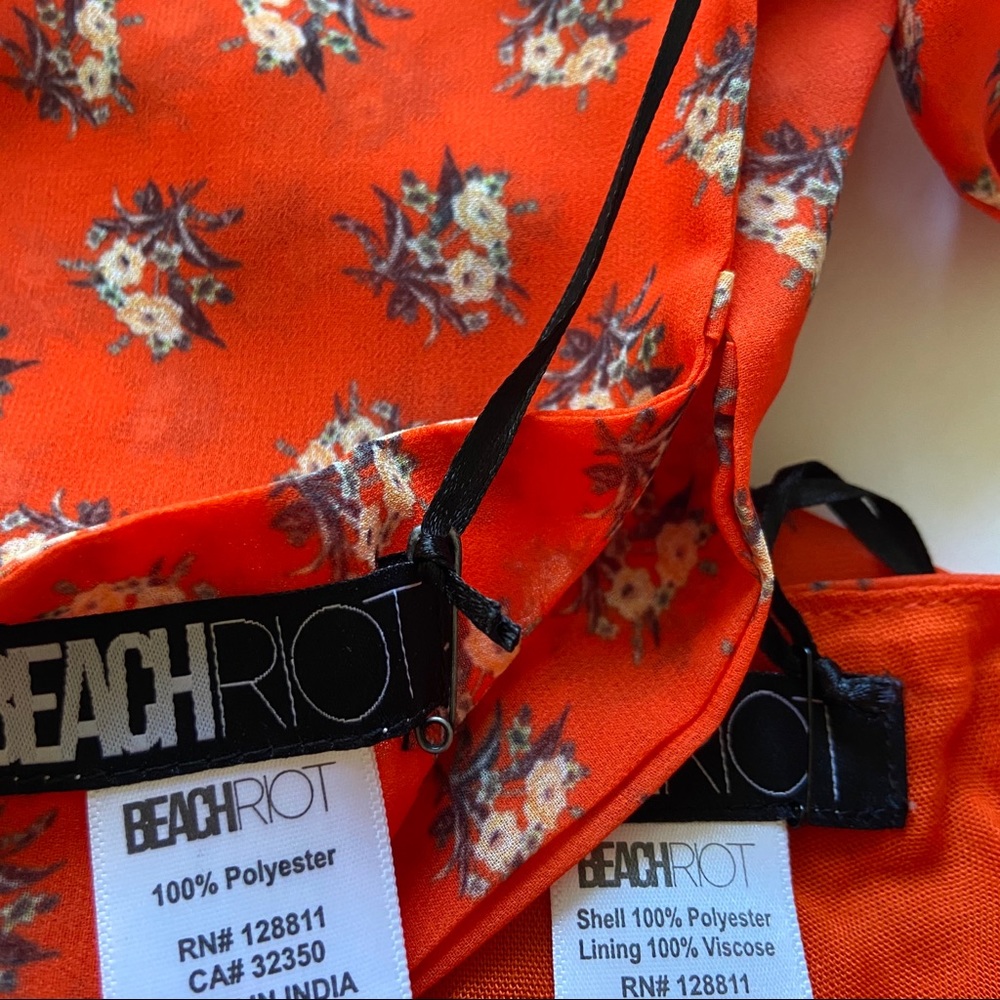 NEW Beach Riot Avery Floral Crop Top & Shorts Set - Picture 8 of 8